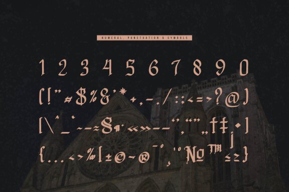 Old Gangstriad | Blackletter Typeface