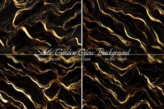 Subtle Golden Glow Background