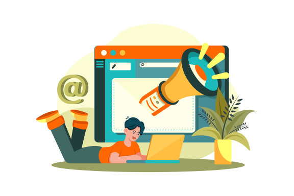M677_Digital Marketing Illustration Pack