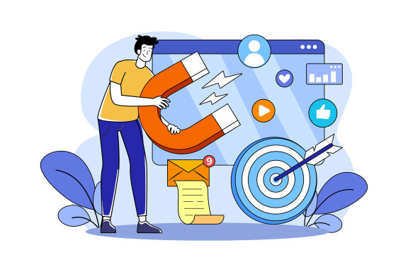 M675_Digital Marketing Illustration Pack 1