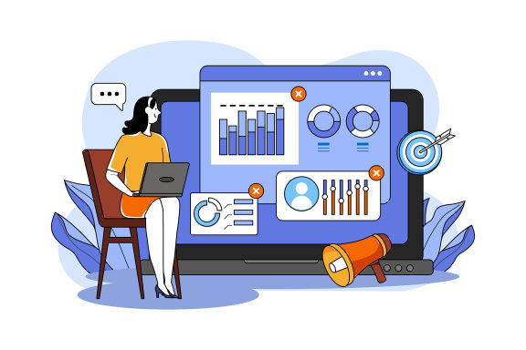M675_Digital Marketing Illustration Pack 1