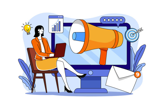 M675_Digital Marketing Illustration Pack 1