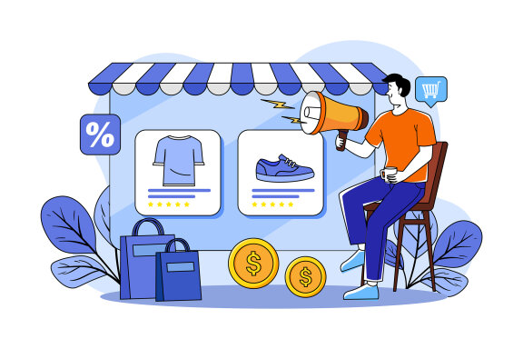 M675_Digital Marketing Illustration Pack 2