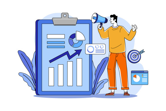 M675_Digital Marketing Illustration Pack 2