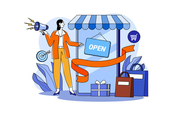 M675_Digital Marketing Illustration Pack 2