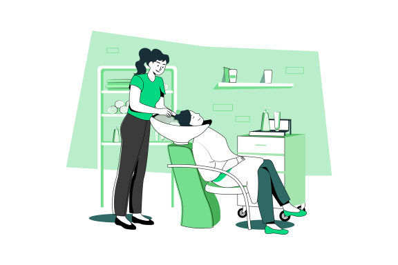M669_Beauty Salon & Spa Illustration Pack