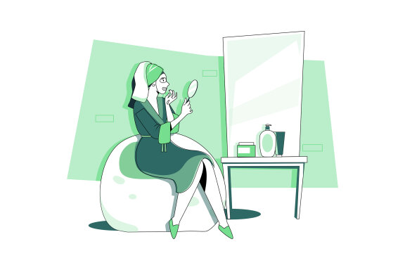 M669_Beauty Salon & Spa Illustration Pack