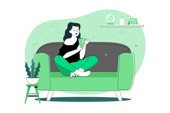 M668_Social Distancing Illustration Pack