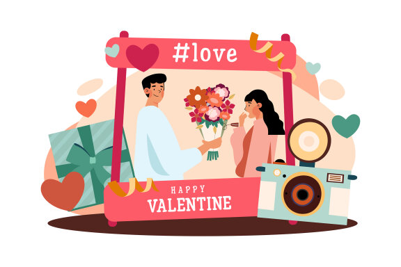 M660_Valentine's Day Illustration Pack