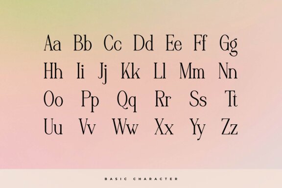 Wave Vayau | Display Serif Font
