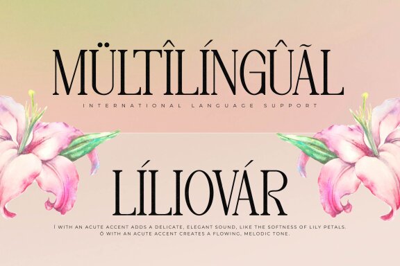 Wave Vayau | Display Serif Font