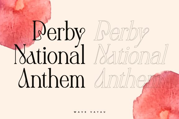 Wave Vayau | Display Serif Font