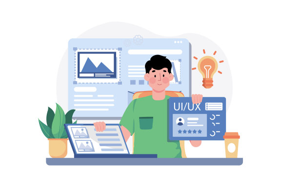 M653_UI/UX Design Illustration Pack