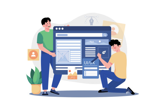 M653_UI/UX Design Illustration Pack
