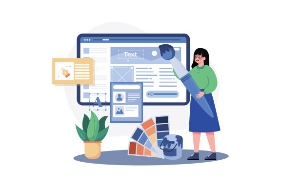 M653_UI/UX Design Illustration Pack