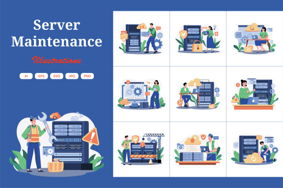 M649_Server Maintenance Illustration Pack
