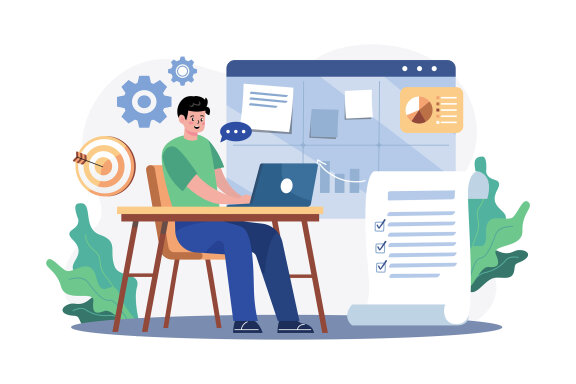 M645_Strategic Planning Illustration Pack