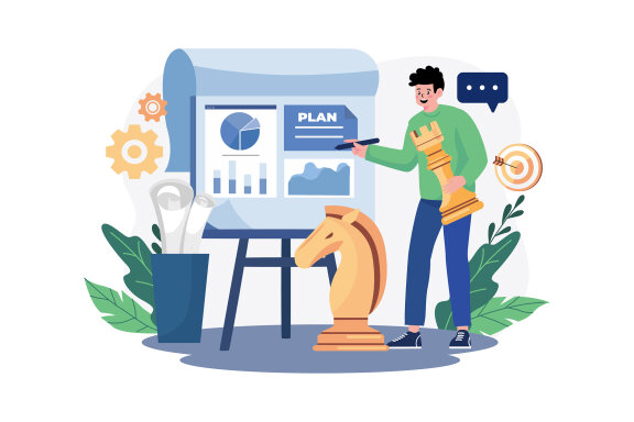 M645_Strategic Planning Illustration Pack