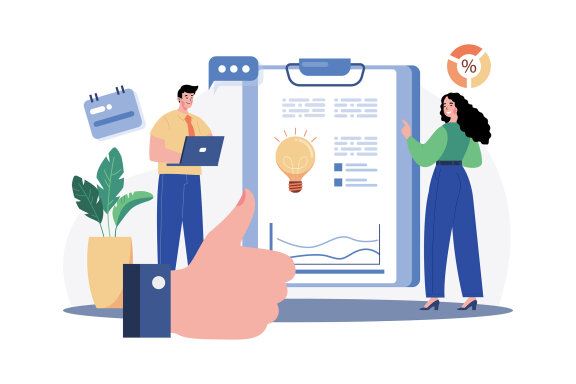 M643_Business Teamwork Illustration Pack