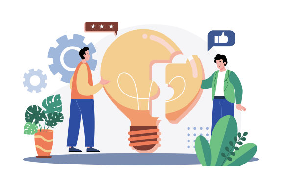 M643_Business Teamwork Illustration Pack