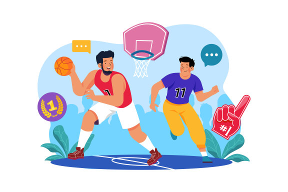 M629_Sports Activity Illustration Pack 1