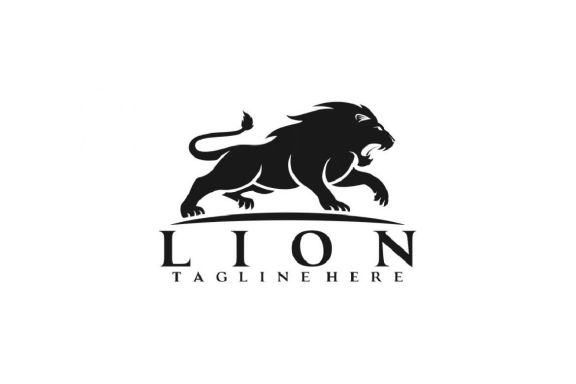 Wild Lion - Lion Logo