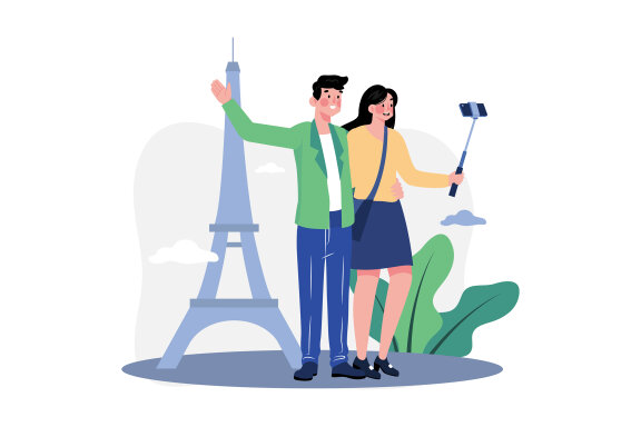 M627_Vacation Travel Illustration Pack 2