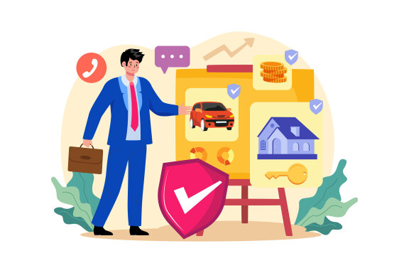 M625_Insurance Services Illustration Pack 1