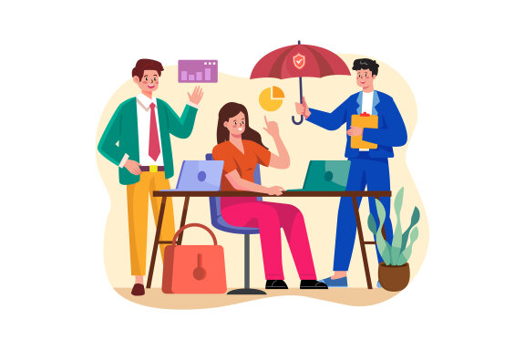 M625_Insurance Services Illustration Pack 2