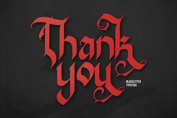 The Feyals | Blackletter Typeface