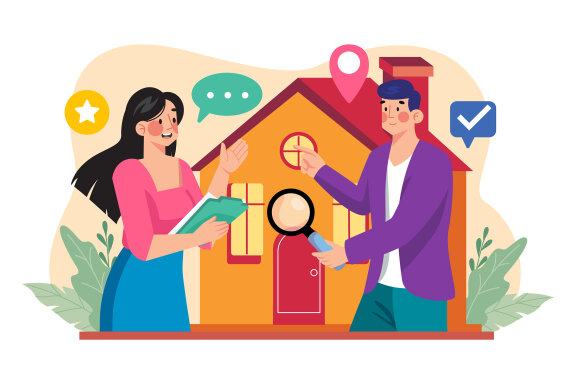 M624_Online Rent Home Illustration Pack 2