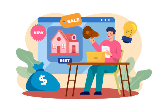 M624_Online Rent Home Illustration Pack 1