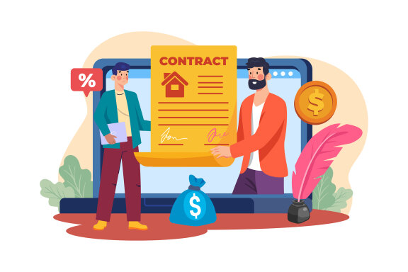 M624_Online Rent Home Illustration Pack 1