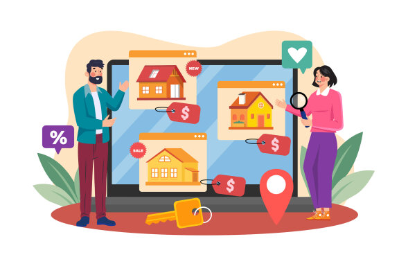 M624_Online Rent Home Illustration Pack 1