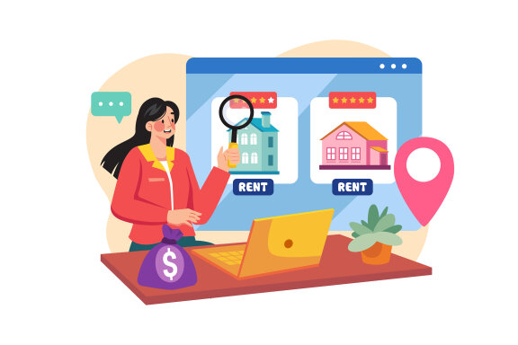 M624_Online Rent Home Illustration Pack 1