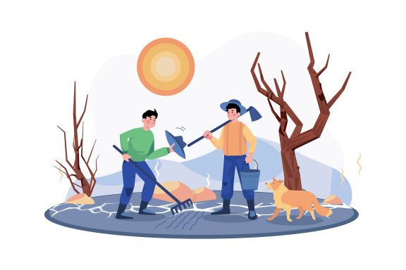 M622_Environmental Problems Illustration Pack 1