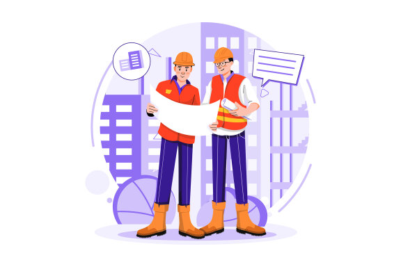M617_Construction Services Illustration Pack