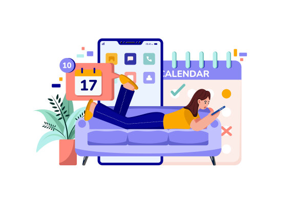 M616_Appointment Scheduling Illustration Pack