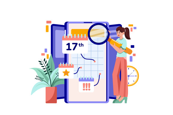 M616_Appointment Scheduling Illustration Pack