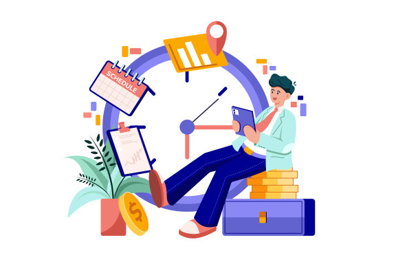 M616_Appointment Scheduling Illustration Pack