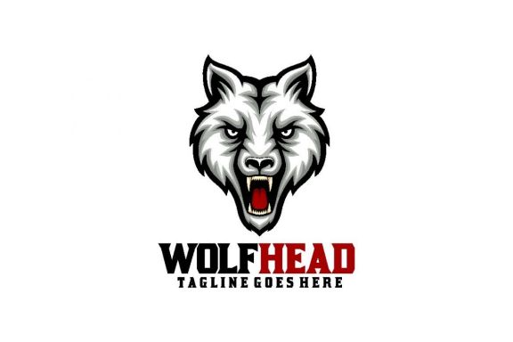 Wolf Head Roar Logo
