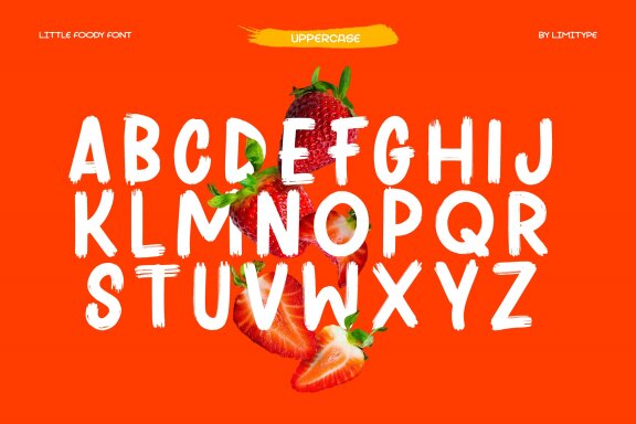 Little Foody - Food Font