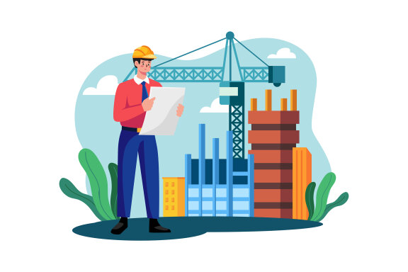 M607_Construction Services Illustration Pack