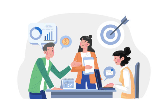 M605_Appointment Scheduling Illustration Pack
