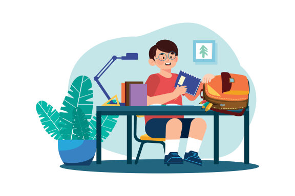 M603_Back To School Illustration Pack