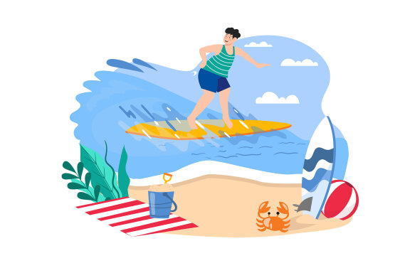 M586_Summer Holiday FREE Illustration Pack