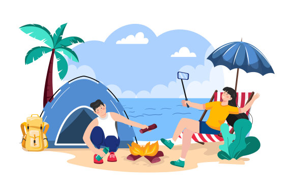 M586_Summer Holiday FREE Illustration Pack