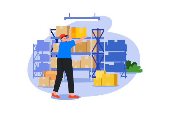M585_Delivery Services Illustration Pack