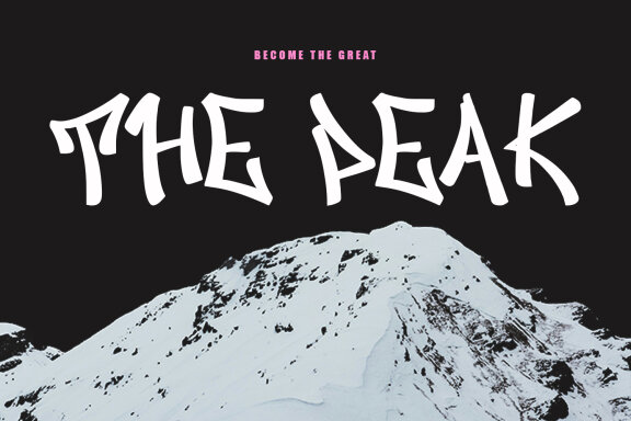 Austin Darolbe Graffiti Brush Font