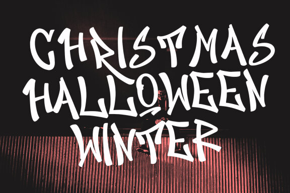 Austin Darolbe Graffiti Brush Font